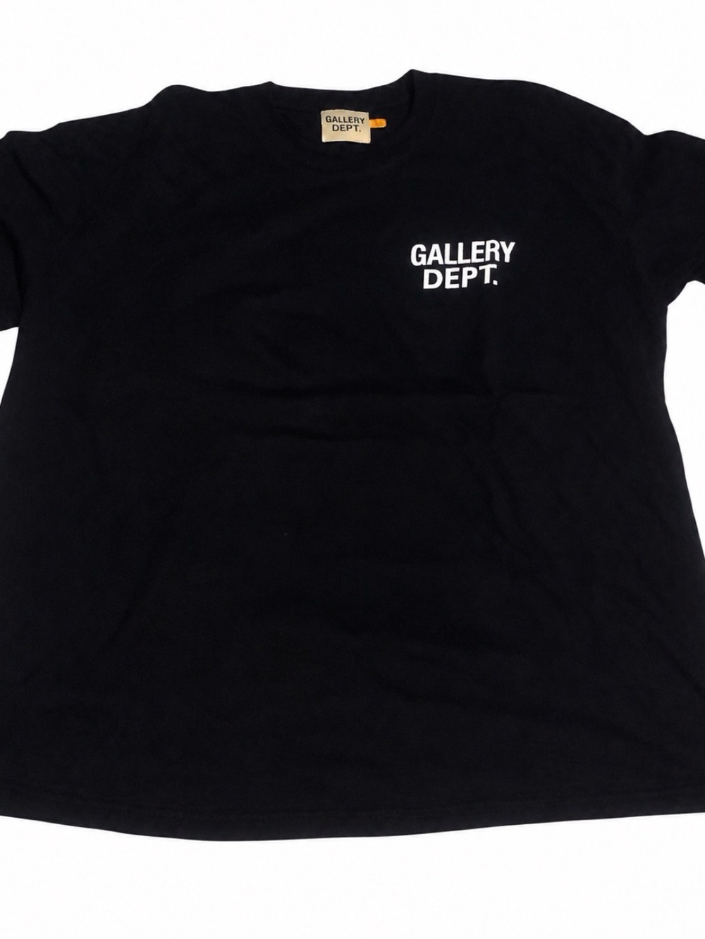 Supreme Black T-Shirt with White Chest Logo